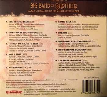 CD Big Band Of Brothers: A Jazz Celebration Of The Allman Brothers Band 292999