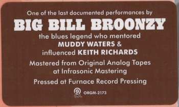 LP Big Bill Broonzy: The Midnight Special: Live In Nottingham 1957 505416