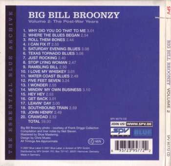 CD Big Bill Broonzy: Volume 2: The Post-War Years 266290