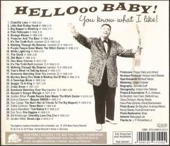 CD Big Bopper: Hellooo Baby! You Know What I Like! DIGI 96502