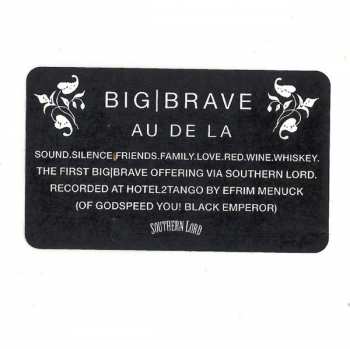 CD Big Brave: Au De La 126739