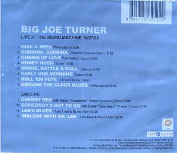 CD Big Joe Turner: Live 1983 251911