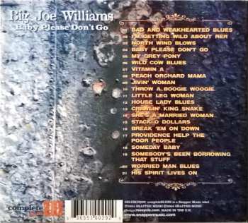 CD Big Joe Williams: Baby Please Don't Go 540979