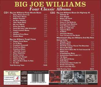 2CD Big Joe Williams: Four Classic Albums 13233