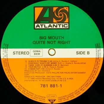 LP Big Mouth: Quite Not Right 339211