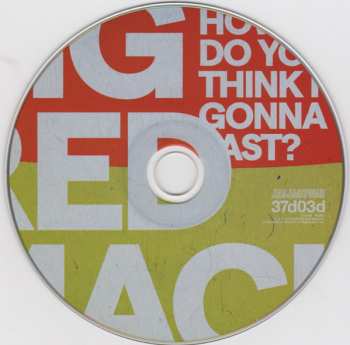 CD Big Red Machine: How Long Do You Think It's Gonna Last? 103282