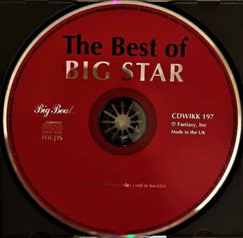 CD Big Star: The Best Of Big Star 253470