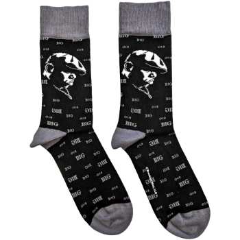 Merch Biggie Smalls: Biggie Smalls Unisex Ankle Socks: Side Portrait (uk Size 7 - 11) 42 - 47