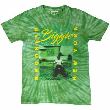 Merch Biggie Smalls: Biggie Smalls Unisex T-shirt: 90's New York City (wash Collection) (small) S