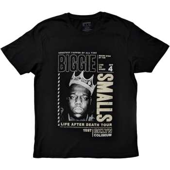 Merch Biggie Smalls: Biggie Smalls Unisex T-shirt: Life After Death Tour (medium) M