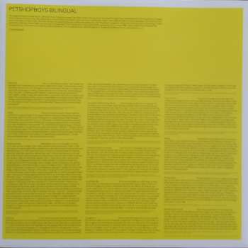 LP Pet Shop Boys: Bilingual 4675