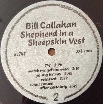 2LP Bill Callahan: Shepherd In A Sheepskin Vest 365202