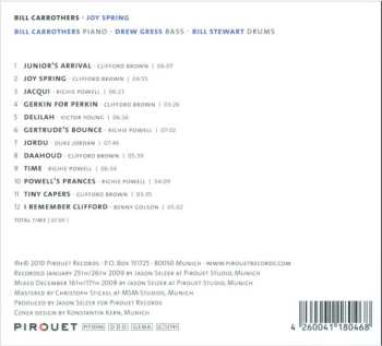 CD Bill Carrothers: Joy Spring 511197