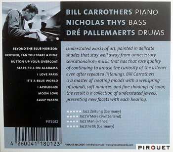 CD Bill Carrothers: Keep Your Sunny Side Up 511233