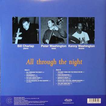 LP Bill Charlap Trio: All Through The Night LTD 454874