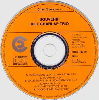 CD Bill Charlap Trio: Souvenir 310597