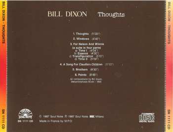 CD Bill Dixon: Thoughts 464601