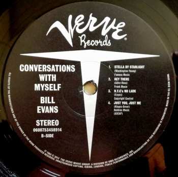 LP Bill Evans: Conversations With Myself 80233