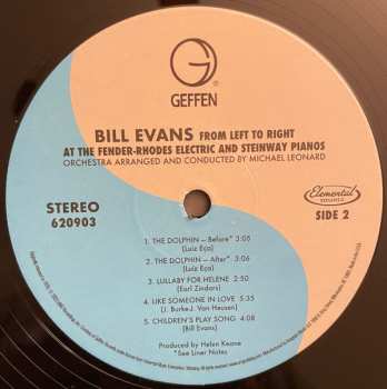 LP Bill Evans: From Left To Right  LTD 520734