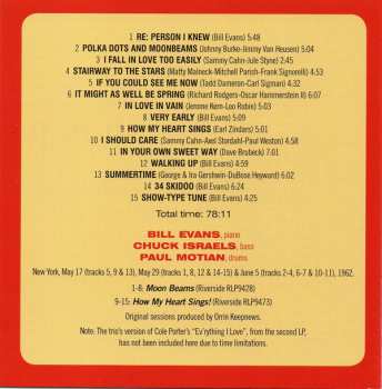 CD Bill Evans: Master Pianist LTD 221407