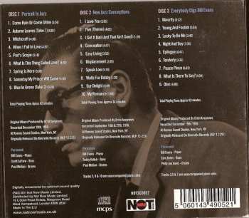 3CD Bill Evans: Sharp Notes