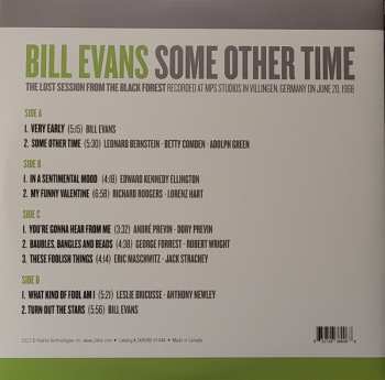 2LP Bill Evans: Some Other Time The Lost Session From The Black Forest DLX 472628