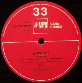 LP Bill Evans: Symbiosis 76384