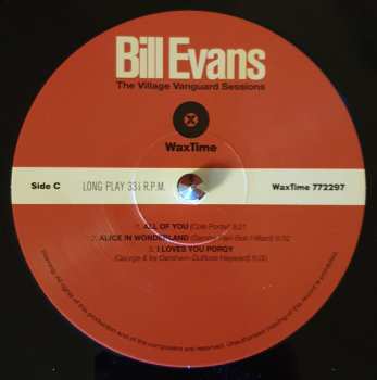 2LP Bill Evans: The Village Vanguard Sessions LTD 489681
