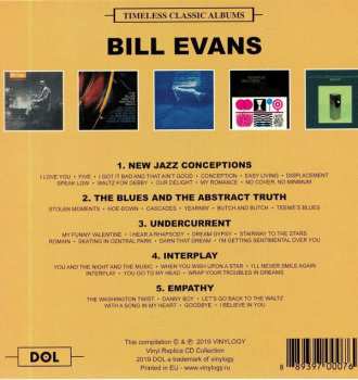 5CD/Box Set Bill Evans: Timeless Classic Albums -  Jazz Conceptions 369966