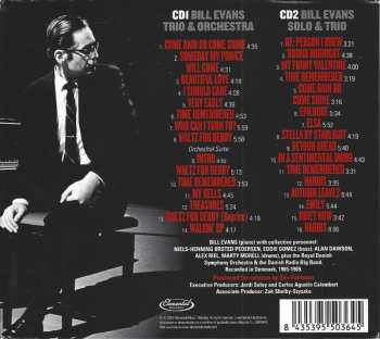 2CD Bill Evans: Treasures: Solo, Trio & Orchestra Recordings From Denmark (1965-1969) LTD 438481