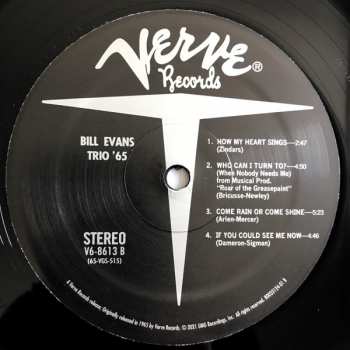 LP The Bill Evans Trio: Trio '65 394841