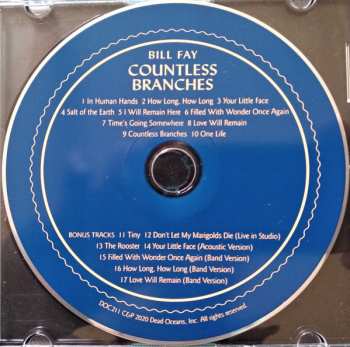 CD Bill Fay: Countless Branches DLX 413916
