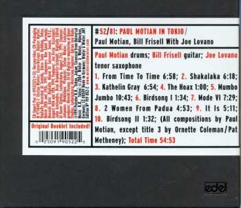 CD Bill Frisell: Paul Motian In Tokio 295989