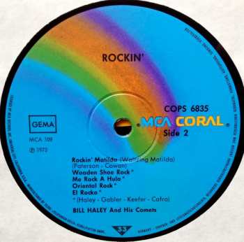 LP Bill Haley And His Comets: Rockin'