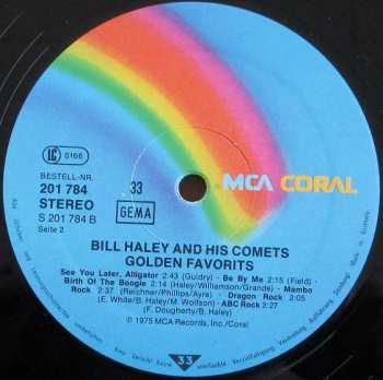 LP Bill Haley And His Comets: Golden Favorites 392214