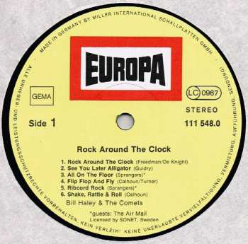 LP Bill Haley And His Comets: Rock Around The Clock 505914
