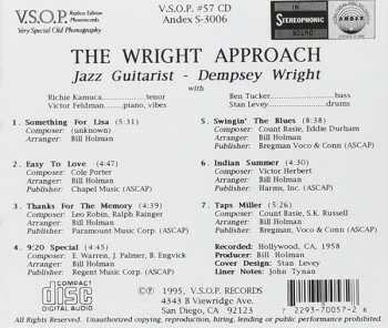 CD Bill Holman: The Wright Approach