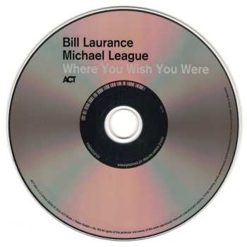 CD Bill Laurance: Where You Wish You Were 454844
