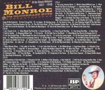 4CD Bill Monroe & His Blue Grass Boys: Bill Monroe And His Bluegrass Boys 1936-1949 1708