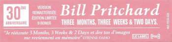 CD Bill Pritchard: Three Months, Three Weeks & Two Days DIGI 442318