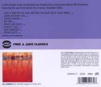 CD Bill Summers: Feel The Heat 300983