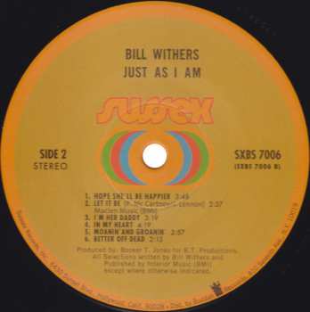 LP Bill Withers: Just As I Am LTD 174676