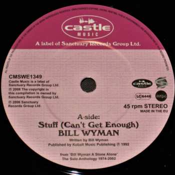 SP Bill Wyman: Stuff (Can't Get Enough) 359098