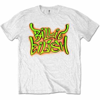 Merch Billie Eilish: Billie Eilish Kids T-shirt: Graffiti (3-4 Years) 3-4 roky