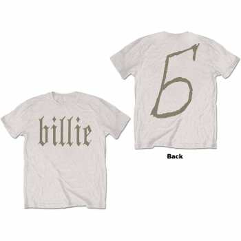 Merch Billie Eilish: Tričko Billie 5  XL