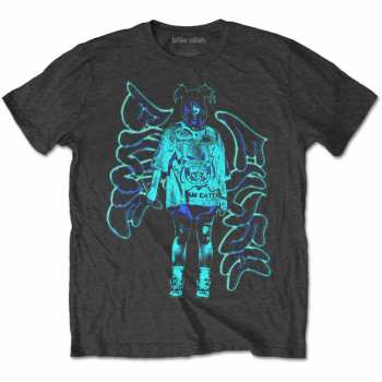 Merch Billie Eilish: Billie Eilish Unisex T-shirt: Neon Graffiti Logo (large) L