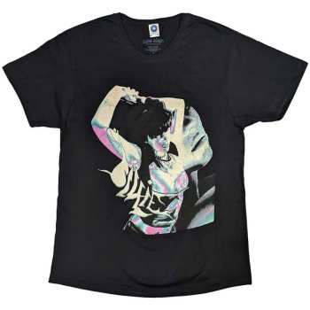 Merch Billie Eilish: Billie Eilish Unisex T-shirt: Portrait (large) L