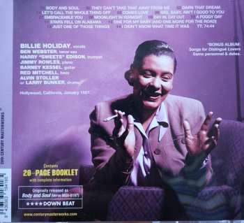 CD Billie Holiday: Body And Soul
