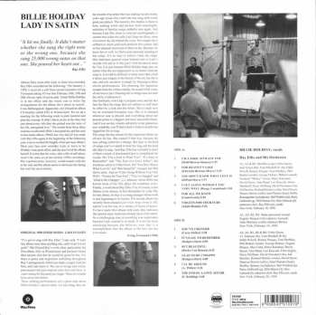 LP Billie Holiday: Lady In Satin LTD