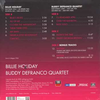 2LP Billie Holiday: Live In Cologne 1954 80265